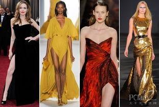 各位明星穿礼服图片